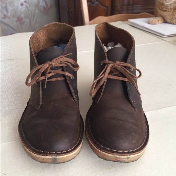 womens desert boots leather